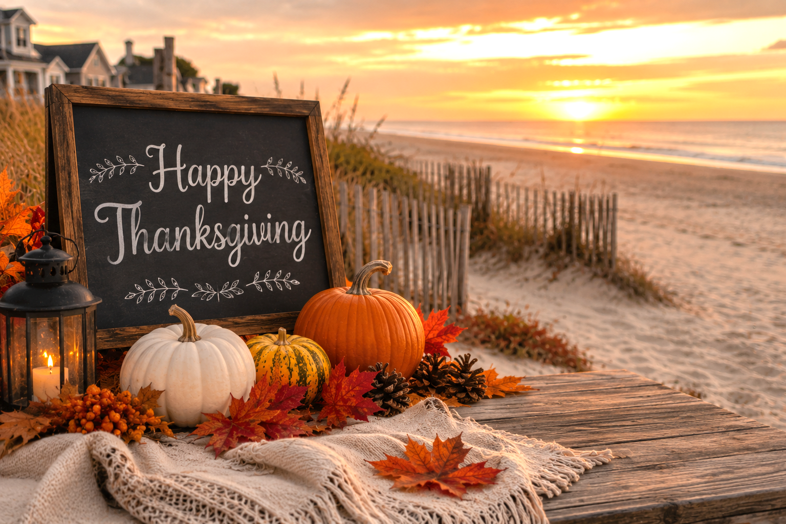 Thanksgiving at the Jersey Shore: Rent a Beach House for the Holiday Weekend